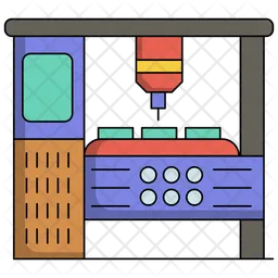 CNC-Maschine  Symbol