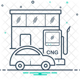 CNG 펌프  아이콘