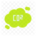 Co Pollution Cloud Icon