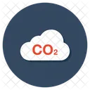 Co 2 Dioxyde De Carbone Gaz Naturel Icône