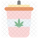 Cup Cannabis Cannabidiol Icon