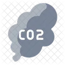 CO 2 Dioxido De Carbono Humo Icono