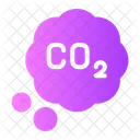Co 2 Carbon Dioxide Pollution Icon
