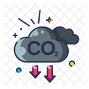 Co 2 Carbon Reduction Icon