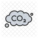 Co 2 Greenhouse Carbon Icon