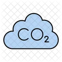 Pollution Cloud Carbon Dioxide Icon