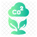 Co 2 Reduce Pollution Pollution Icon