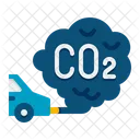 Emisión de CO2  Icono