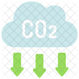 Co 2 Footprint  Icon