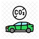 Emission Free Car Icon