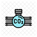 Transportation Carbon Capture Icon