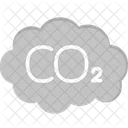 Co Carbon Cloud Icon