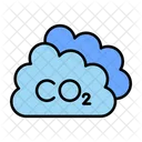 Pollution Cloud Carbon Dioxide Icon