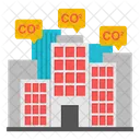 Co Emission Co Gas Carbon Dioxide Icon