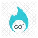 Co Gas Fire Burn Icon