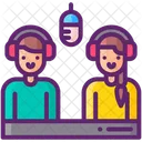 Co Hosted Podcast  Icon