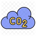 CO 2 Umweltverschmutzung Umwelt Symbol