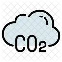 Co 2 Carbon Dioxide Cloud Icon