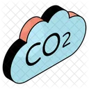 Emissao De Co 2 Gas Co 2 Dioxido De Carbono Ícone