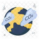 Co 2 Emission Co 2 Gas Carbon Dioxide Icon
