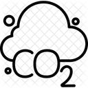 Co 2 Carbon Emission Icon