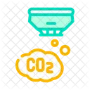 CO2-Wassersensor  Symbol