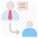 Coaching Mentoring Dialog Icon