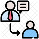 Coaching Mentoring Dialog Icon