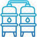 Coagulation Clumping Particles Icon