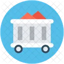 Coal Cart Chariot Icon