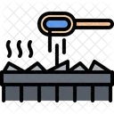 Coal Hot Water Icon
