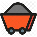 Coal Wheelbarrow Icon