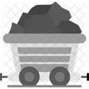 Coal Wagon Cart Icon