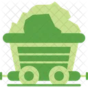 Coal Wagon Cart Icon