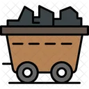 Coal Industry Transport Icon