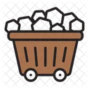 Mine Cart Coal Cart Ore Cart Icon