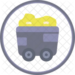 Coal Cart  Icon