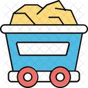 Coal Cart Coal Mining 아이콘