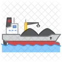 Coal container ship  Icon