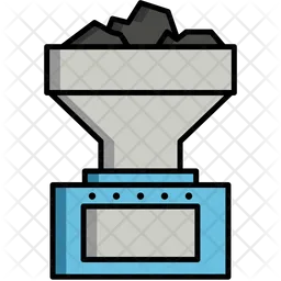 Coal Crushing  Icon