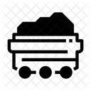 Coal Trolley Cart Icon