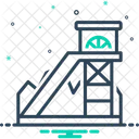 Coal Mining Equipment Excavator Icon