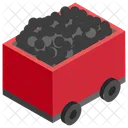 Coal Trolley Coal Carriage Coal Energy Icon