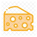 Coarse Triangular Cheese Icon