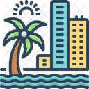 Coast Beach Hotel Icon