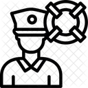 Coast Guard Maritime Security Coastal Protection 아이콘