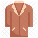 Coat Winter Jacket Icon