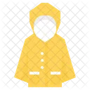 Raincoat Coat Clothes Icon