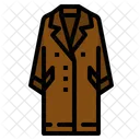 Coat Scarf Garment Icon