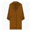 Coat Scarf Garment Icon